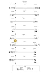 9J1998045L Porsche Repair Set for Aerialwires
