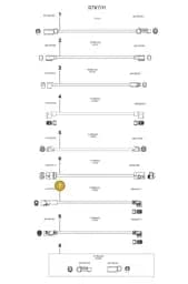 9J1998045Q Porsche Repair Set for Aerialwires