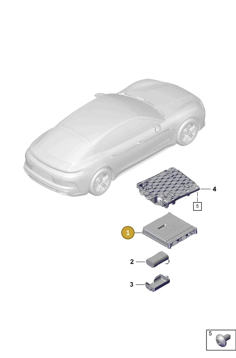 9JA035284S — Porsche Panamera (2023-2025) diagram p62901500, position 1