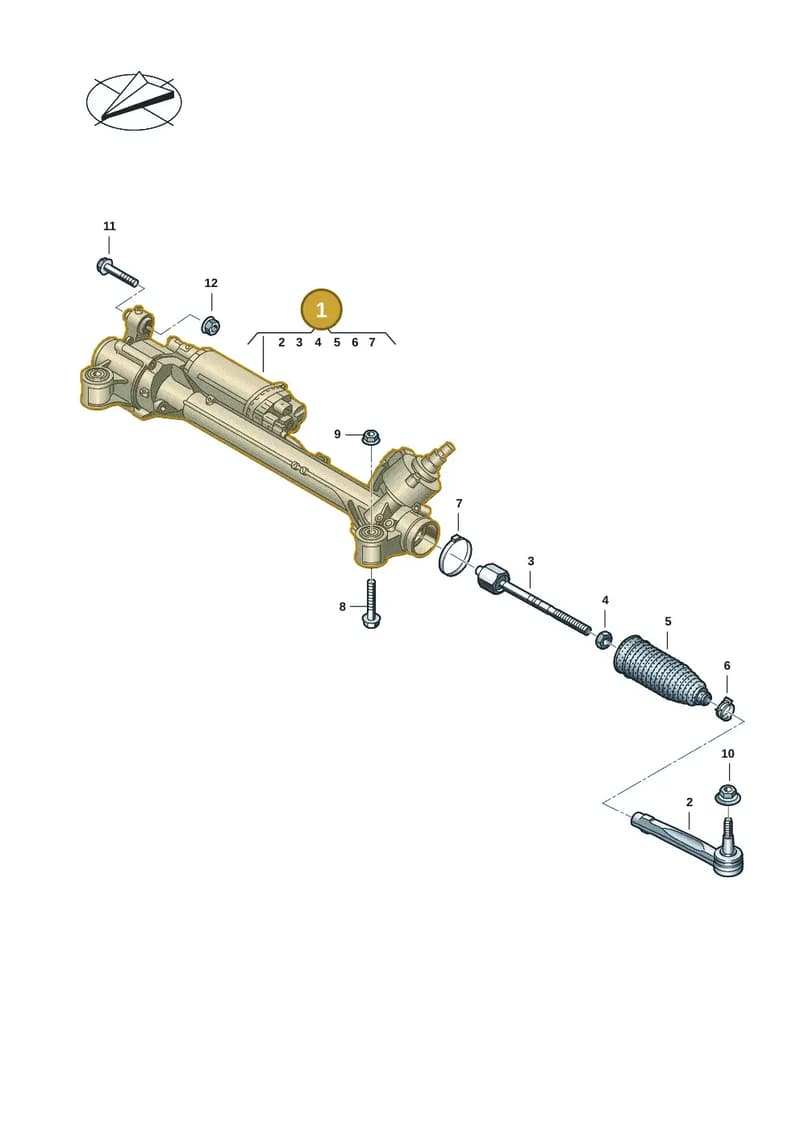 9JA423050G — Audi RS e-tron GT (2020-2025) diagram 4j1423000, position 1