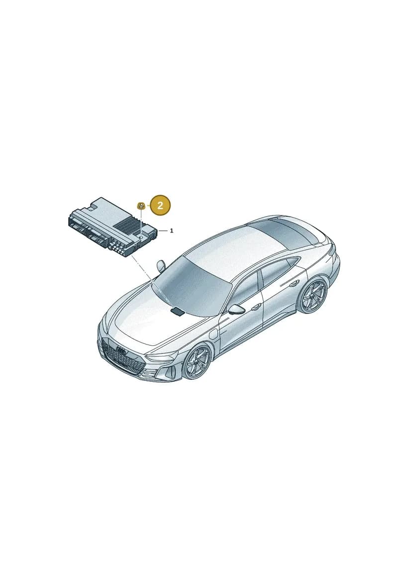 9JA907239C — Audi RS e-tron GT (2020-2025) diagram 4j1907000, position 2