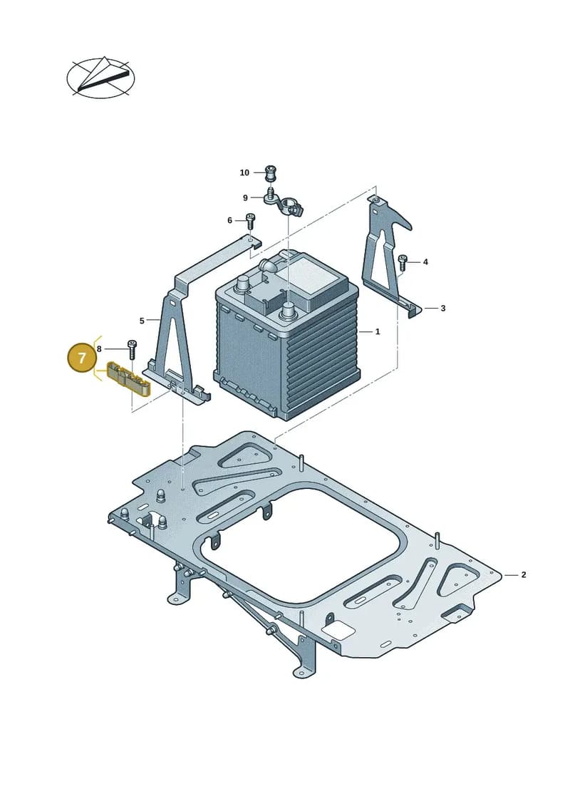 9JA915344 — Audi RS e-tron GT (2020-2025) diagram 4j1915000, position 7