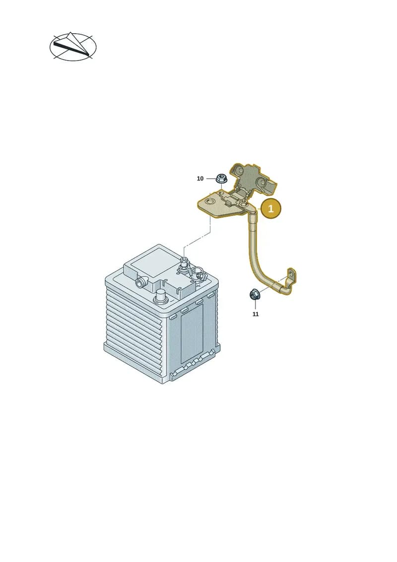 9JA971209A — Audi RS e-tron GT (2020-2025) diagram 4j1972200, position 1