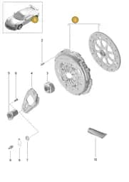 9P1141117A Porsche Coupling