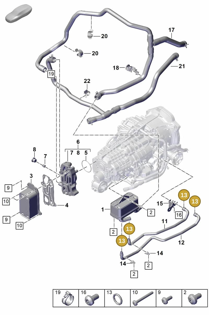 9P1301185A — Porsche 911 (2021-2022) diagram p59302110, position 13
