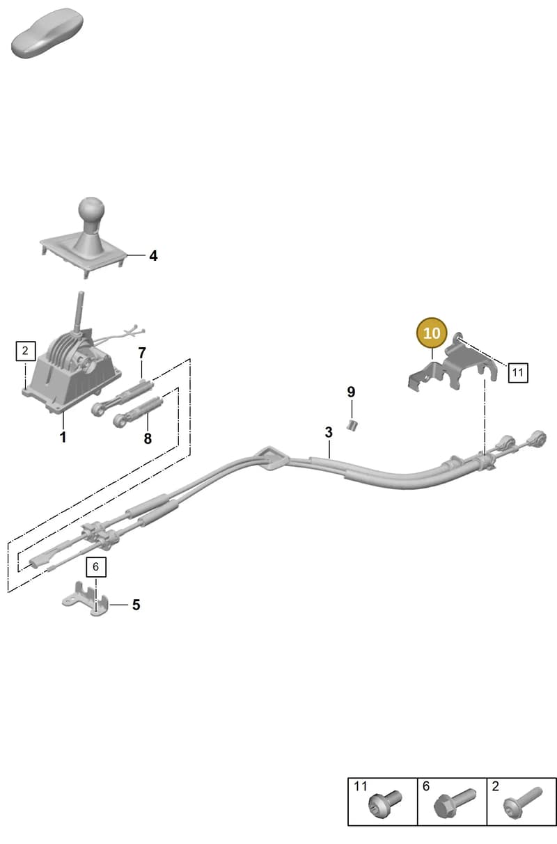 9P1301686A — Porsche 911 (2020-2022) diagram p53701000, position 10