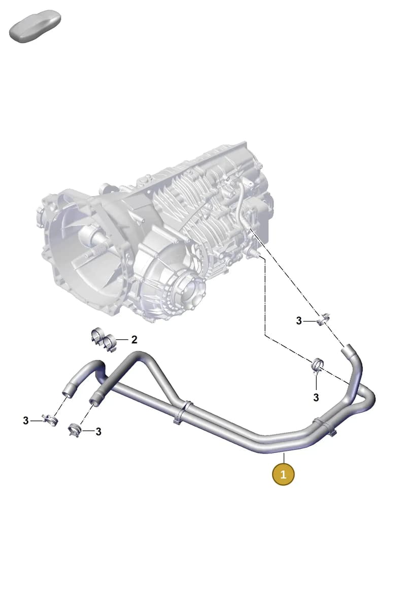 9P1317241A — Porsche 911 (2021-2022) diagram p59301110, position 1
