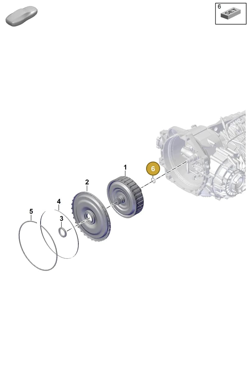 9P1331101 — Porsche 911 (2021-2022) diagram p59302200, position 6