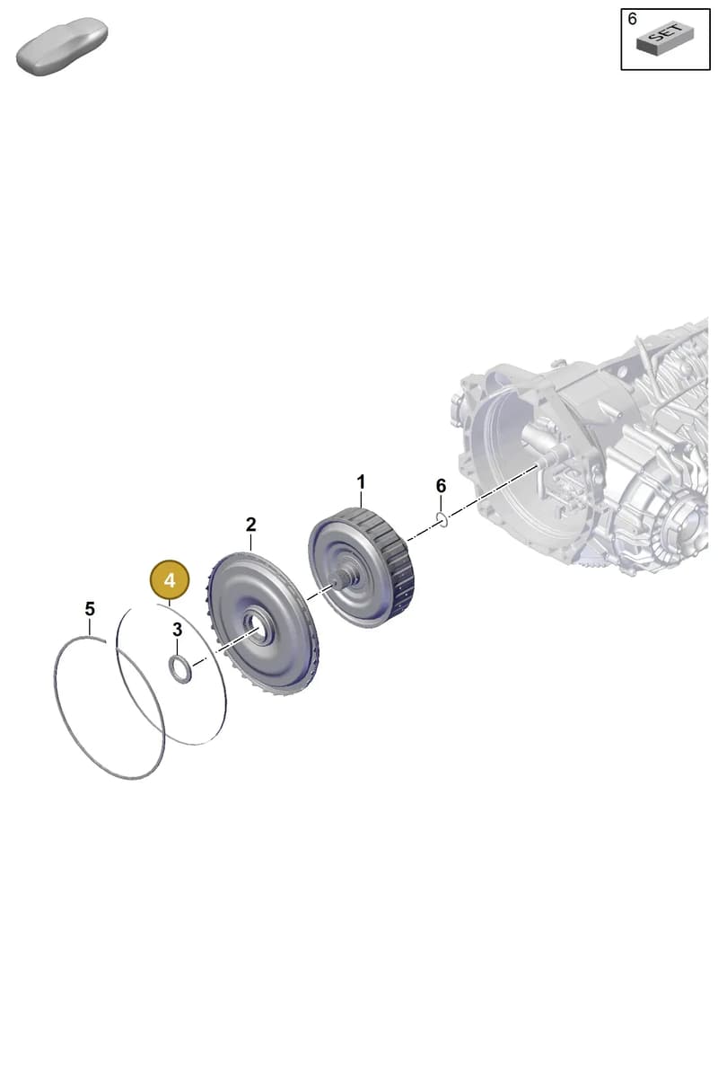 9P1399400 — Porsche 911 (2021-2022) diagram p59302200, position 4