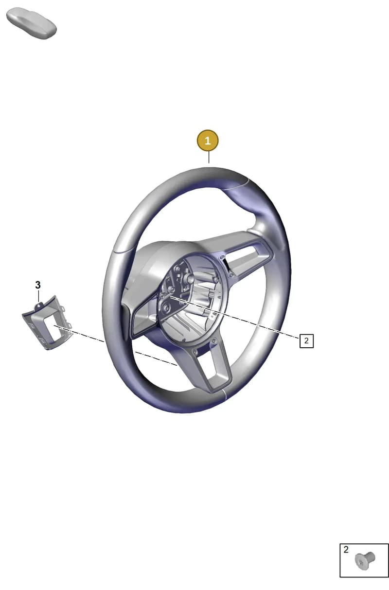 9P1419091MQDRN — Porsche Cayman (2019-2022) diagram p54403050, position 1