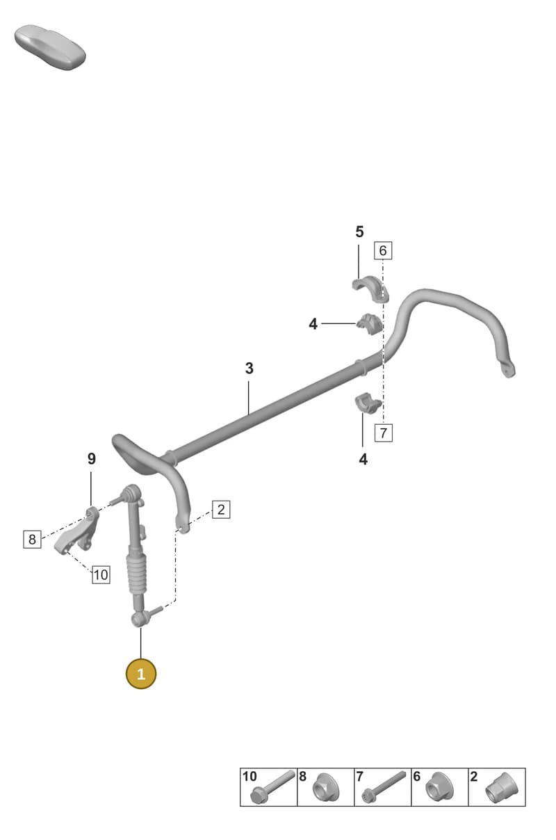 9P1616215A — Porsche 911 (2024-2025) diagram p53402010, position 1