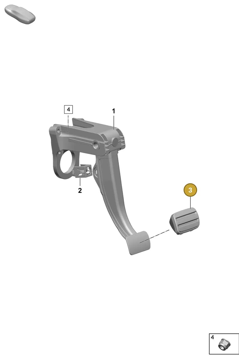 9P1721173A — Porsche Taycan Sport Turismo (2023-2025) diagram p64702000, position 3