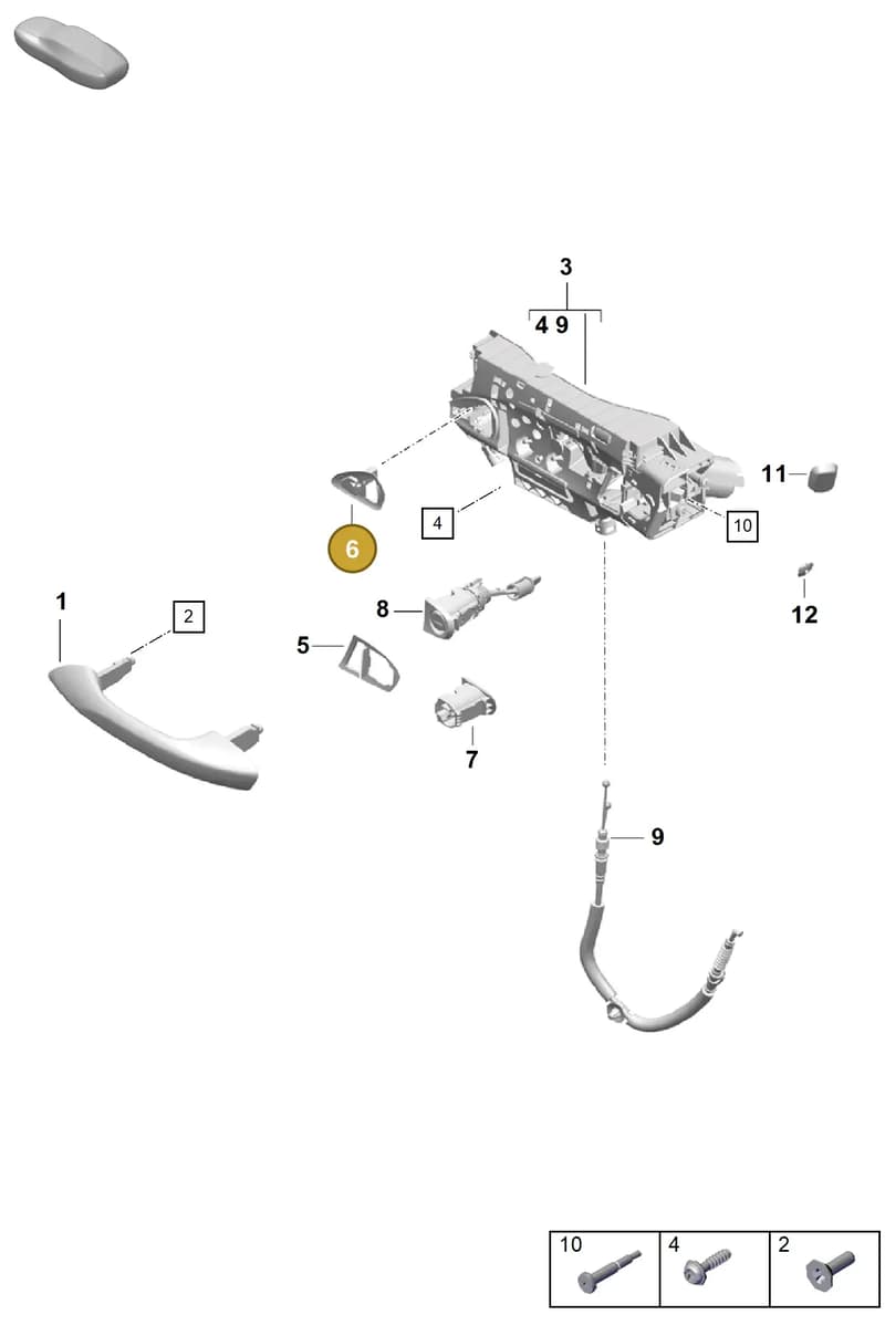 9P1837162 — Porsche Boxster Spyder (2019-2020) diagram p55804200, position 6
