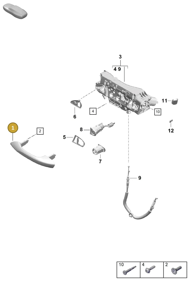 9P1837165Y — Porsche Boxster Spyder (2019-2020) diagram p55804200, position 1
