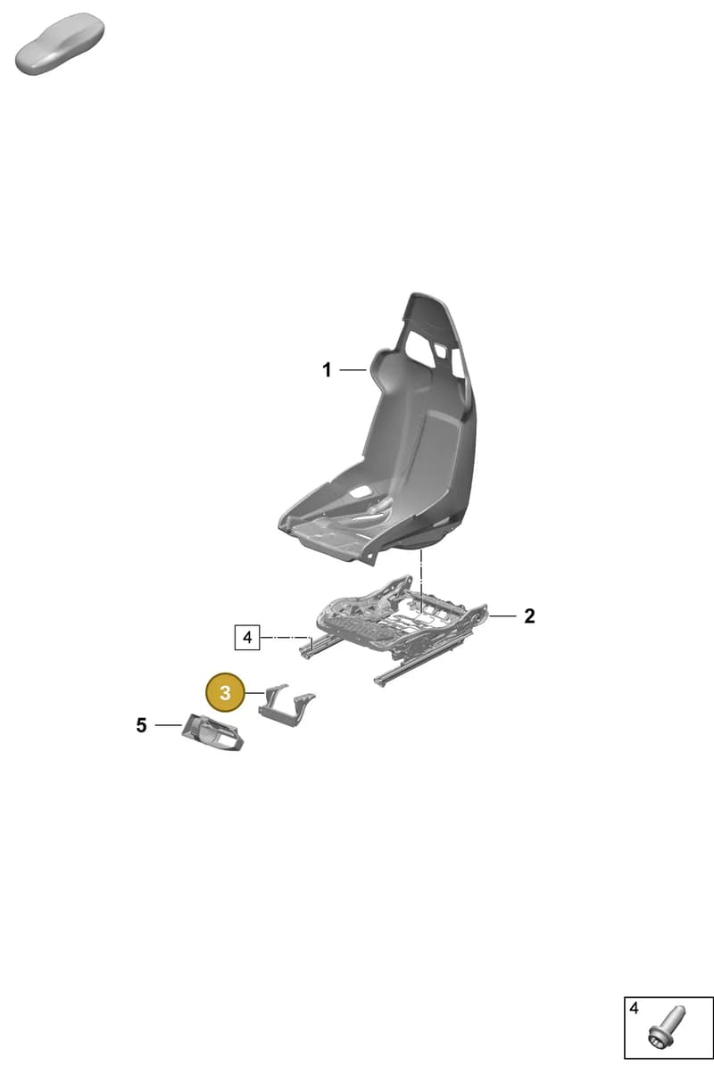 9P1881150 — Porsche Taycan Sport Turismo (2023-2025) diagram p64817150, position 3