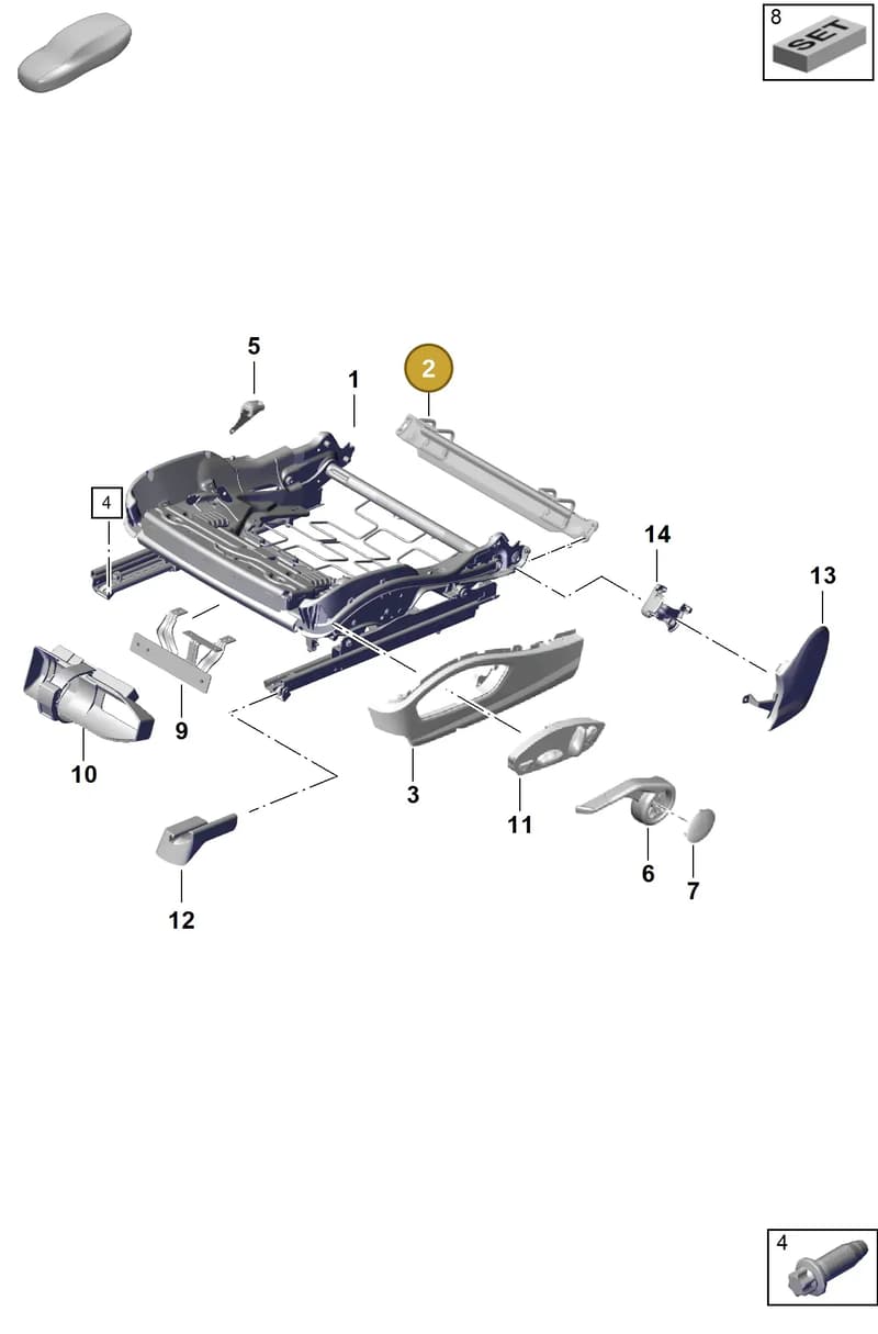 9P1881558A — Porsche Boxster Spyder (2019-2020) diagram p54817100, position 2