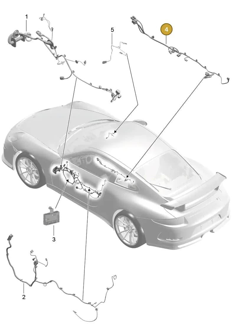 9P1971641E — Porsche 911 (2013-2020) diagram p41902016, position 4