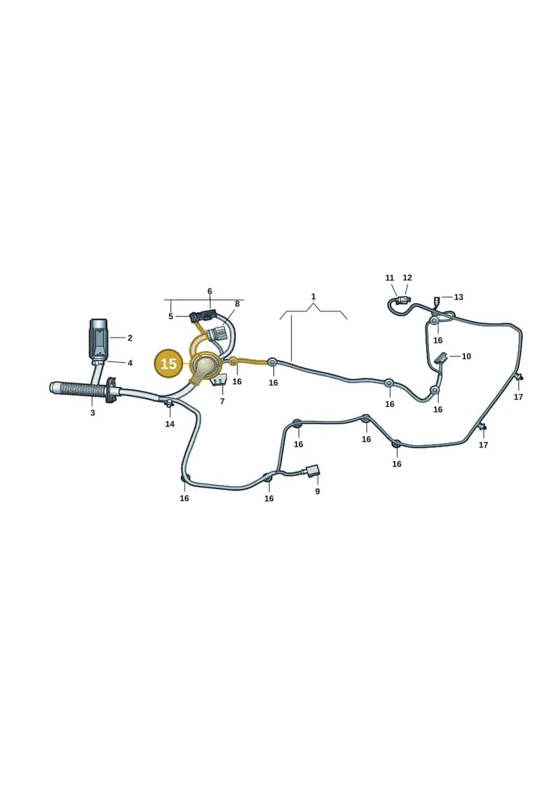 9P1971867 — Audi RS e-tron GT (2020-2025) diagram 4j1972360, position 15