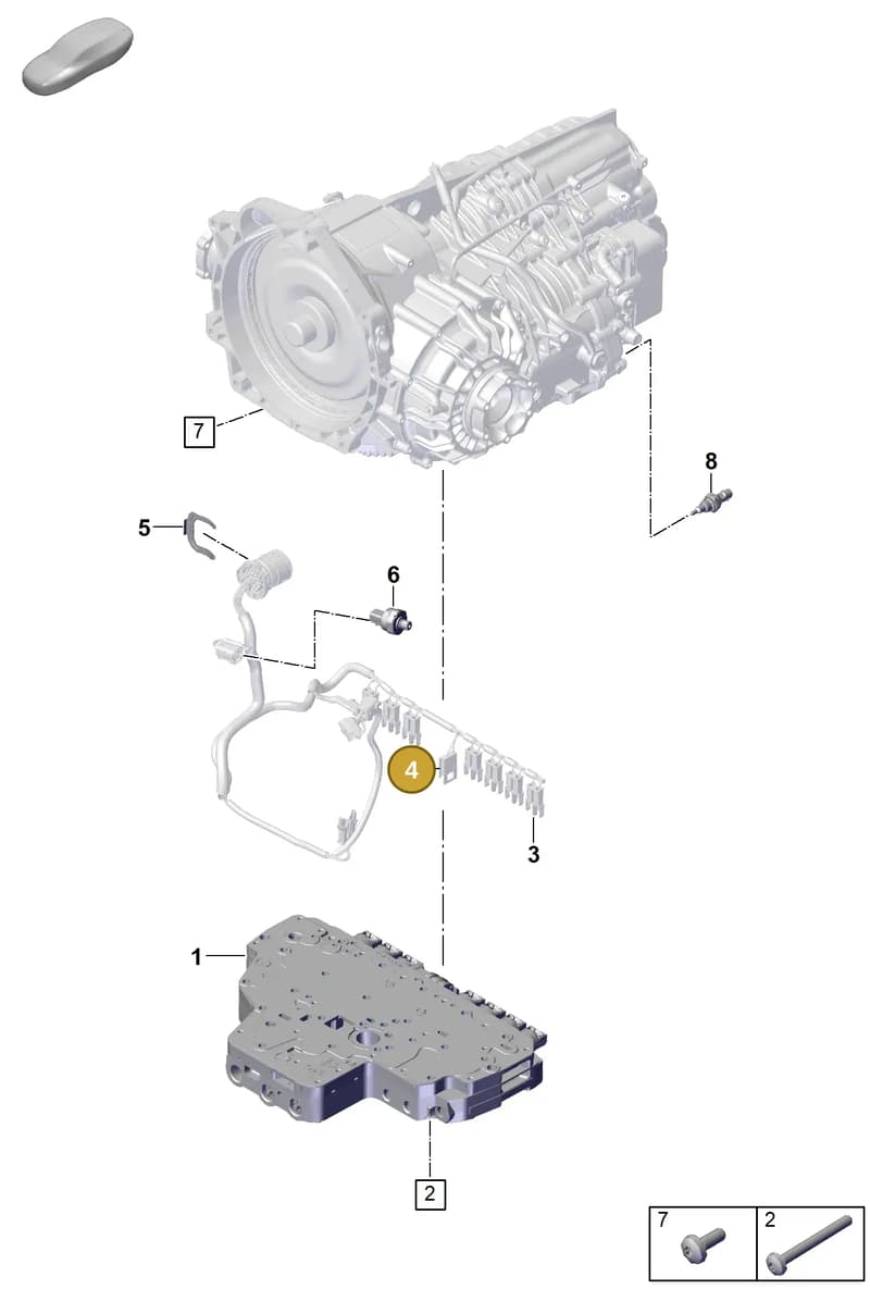 9P1973124 — Porsche 911 (2021-2022) diagram p59302120, position 4