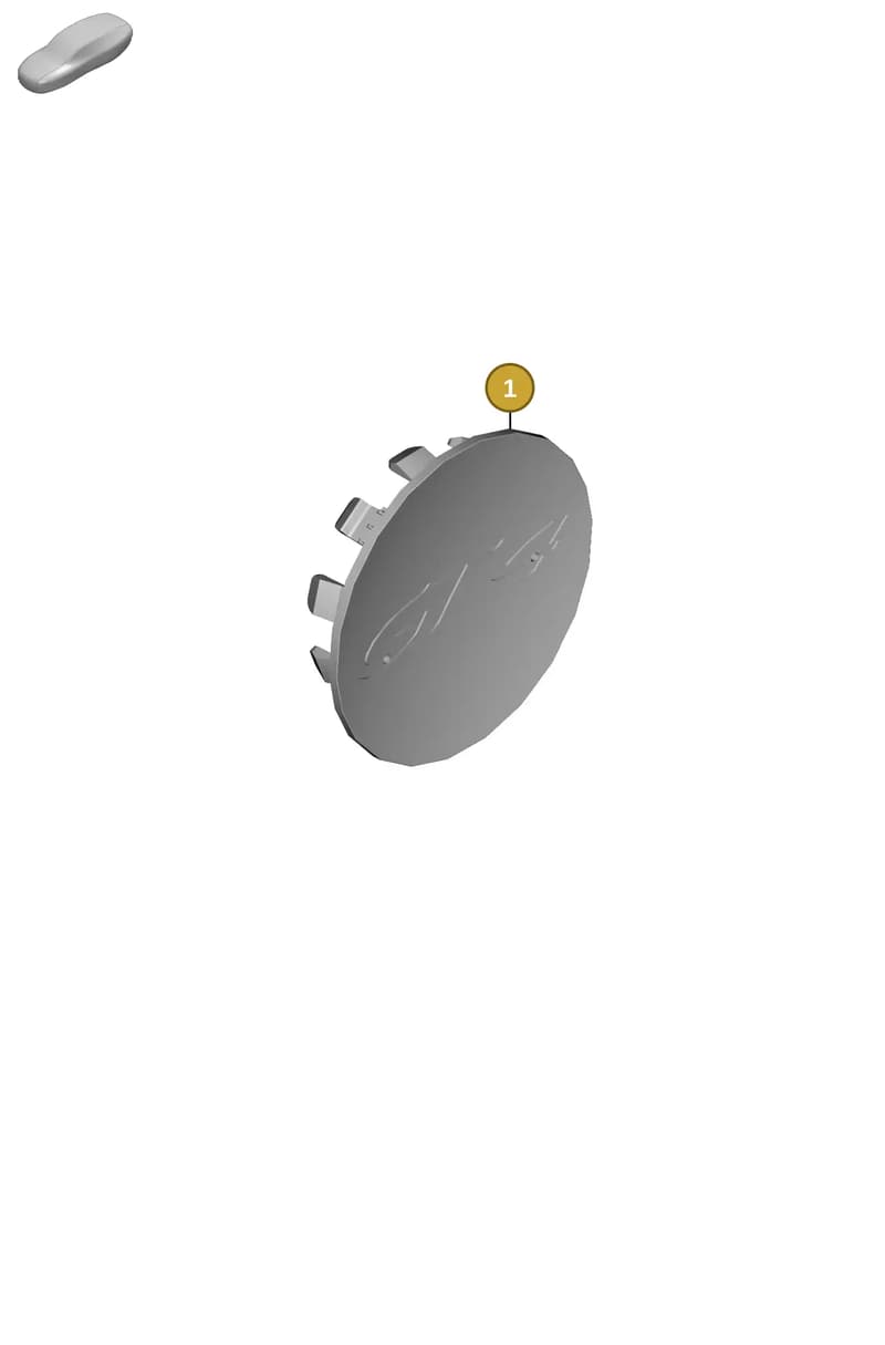 9P2601147OP9 — Porsche Cayman (2019-2022) diagram p55601040, position 1