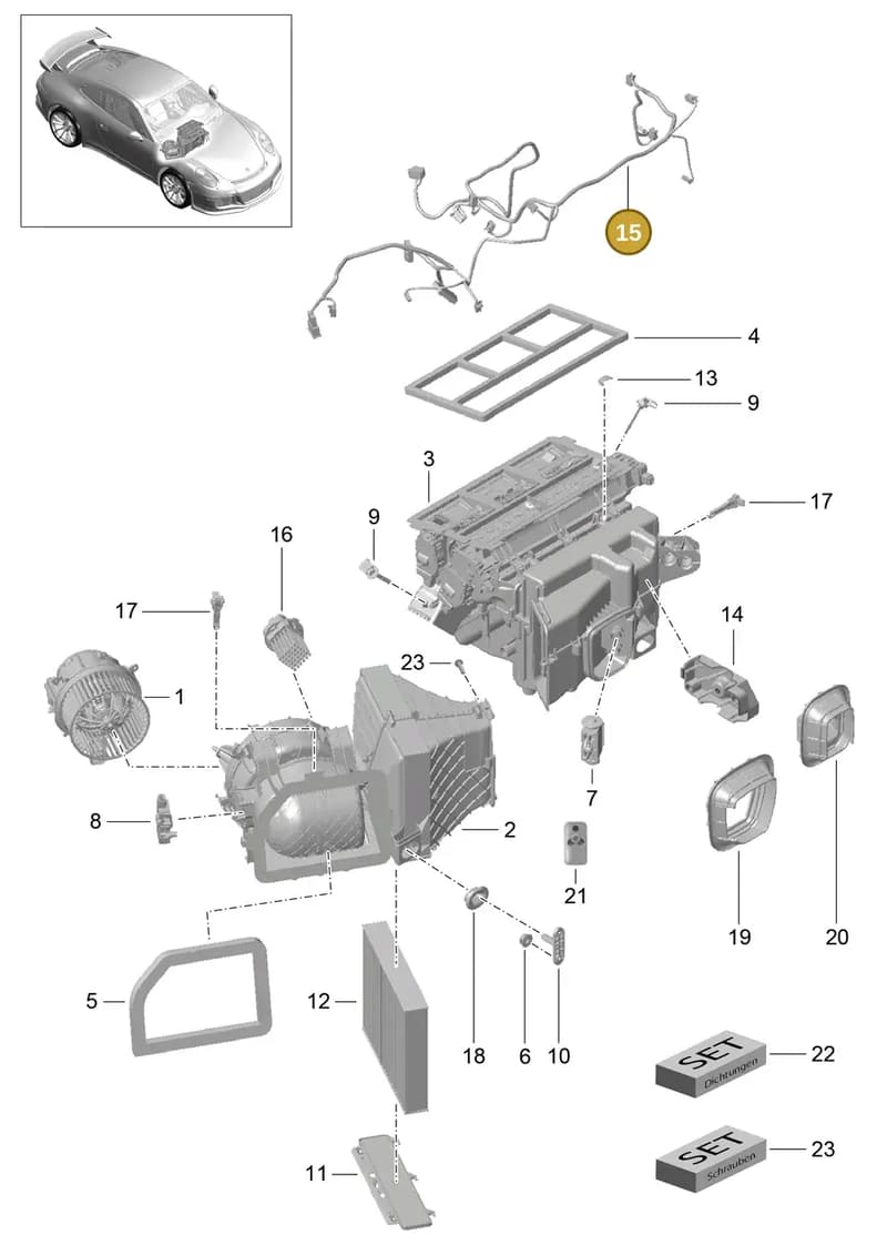 9P3971565 — Porsche 911 (2013-2020) diagram p41813010, position 15