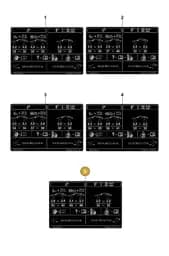 9Y0010000DB Porsche Data Plate for Tyre Pressure