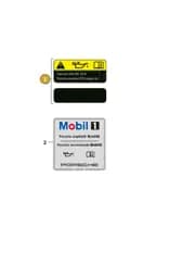 9Y0010043AC Porsche Sticker