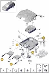 9Y0129717 Porsche Seal