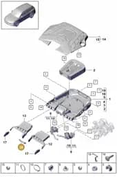 9Y0129719 Porsche Seal
