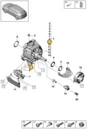 9Y0321181A Porsche O-Ring