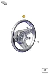 9Y0419091RDIA6 Porsche Multifunction Sports Steering Wheel, Race-Tex (Black IA6)