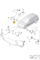 9Y0805270A Porsche Bracket