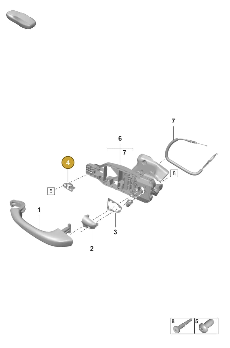 9Y0837210A — Porsche 911 (2021-2022) diagram p59804210, position 4