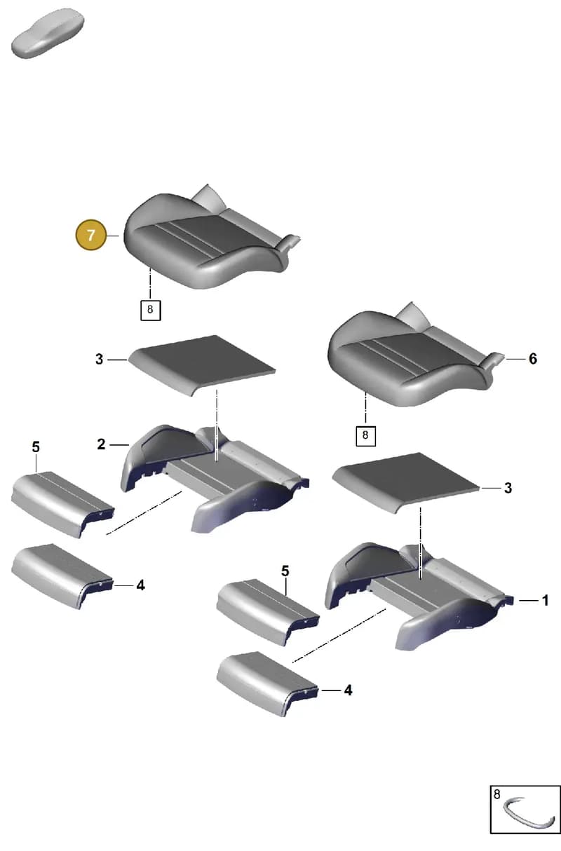 9Y0881406DFIG9 — Porsche Cayenne Coupe (2023-2023) diagram p60817410, position 7