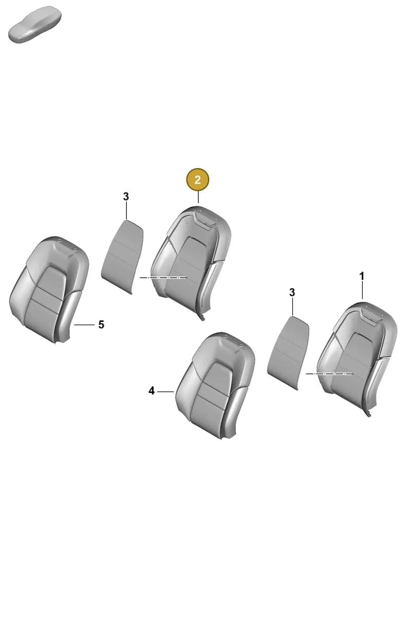 9Y0881776Q — Porsche Cayenne Coupe (2023-2023) diagram p60817310, position 2