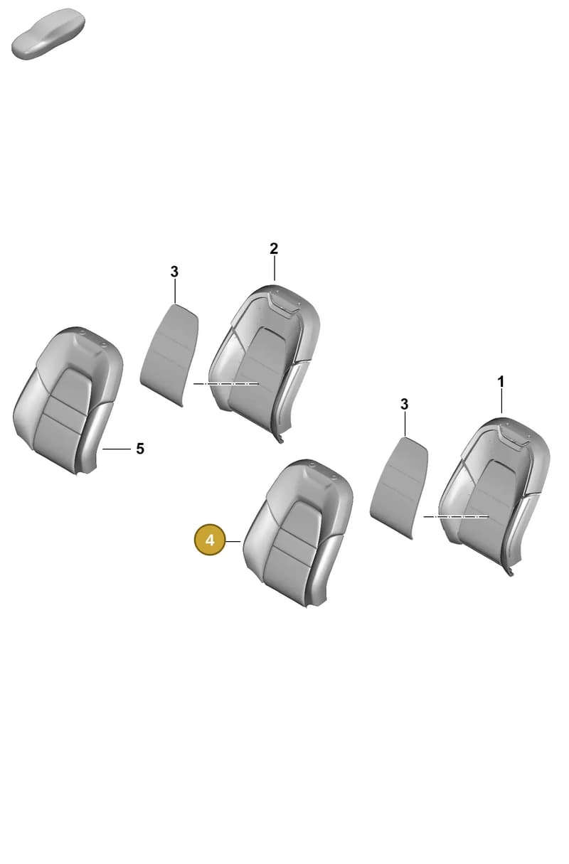 9Y0881805JFD0A — Porsche Cayenne Coupe (2023-2023) diagram p60817310, position 4