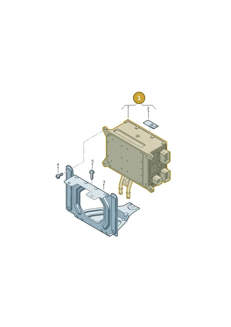 9Y0915681D — Audi Q5 (2016-2025) diagram 896915800, position 1
