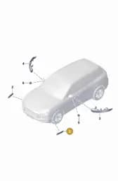 9Y0945061C Porsche Side Marker Light