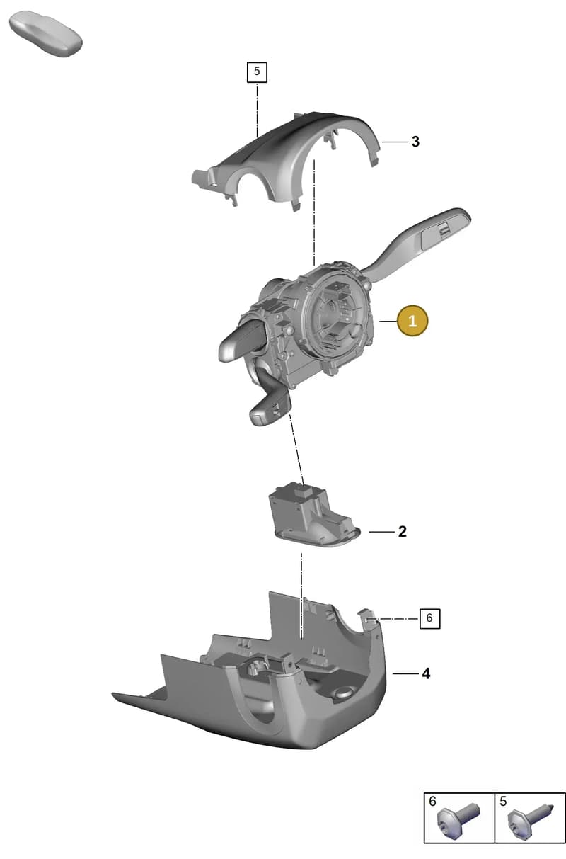 9Y0953501BAHUO — Porsche Panamera (2023-2025) diagram p62905800, position 1