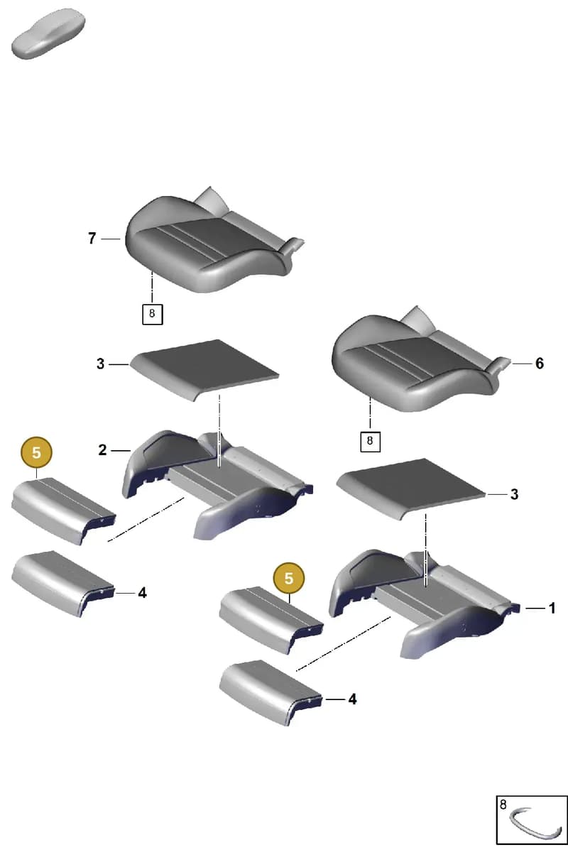9Y0963549A — Porsche Cayenne Coupe (2023-2023) diagram p60817410, position 5