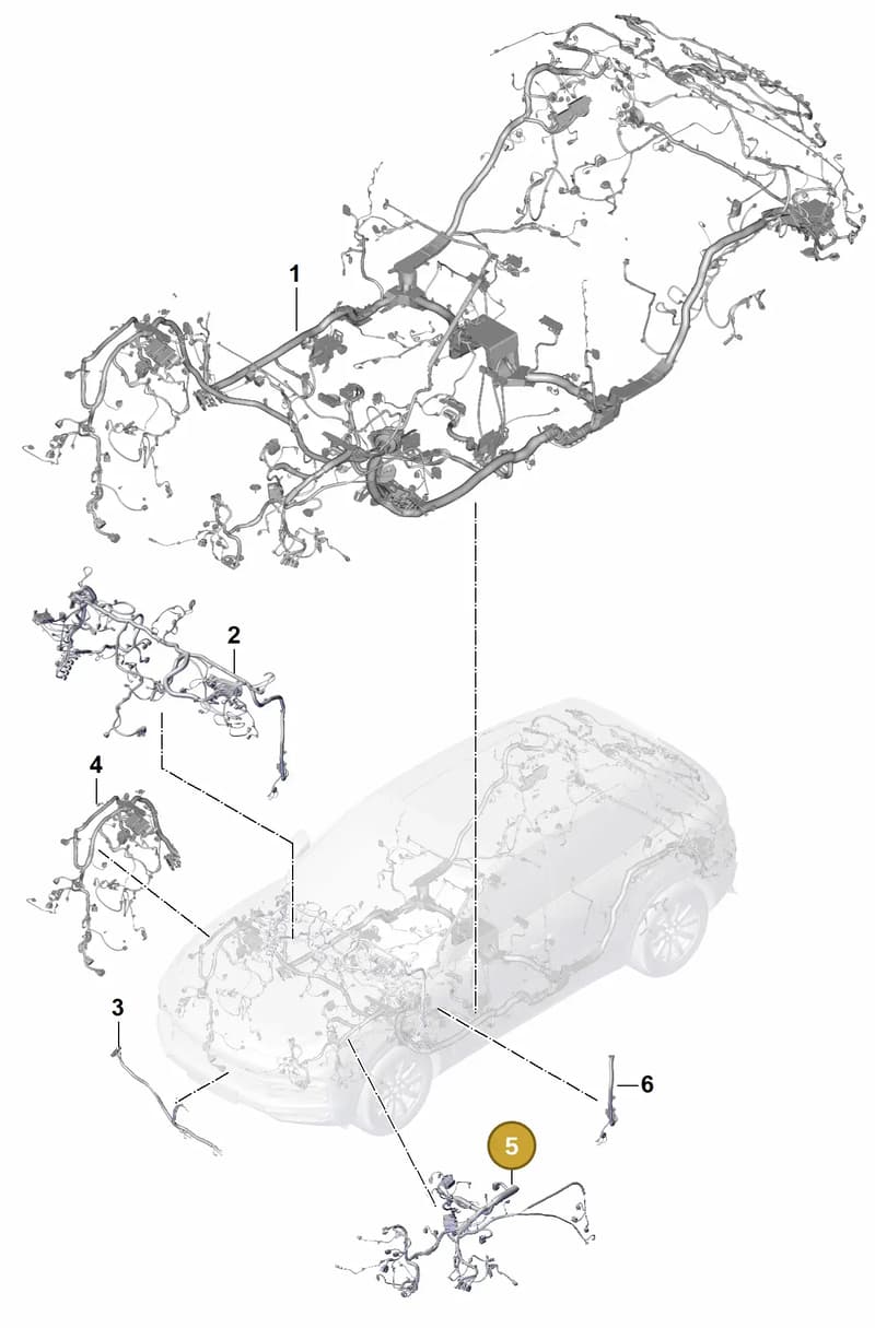 9Y0971121G — Porsche Cayenne (2017-2023) diagram p51902030, position 5