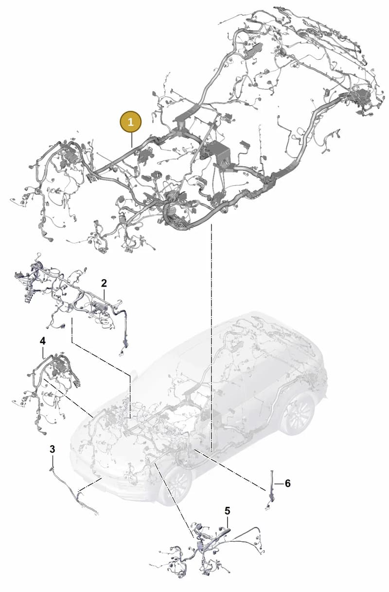 9Y0971161BM — Porsche Cayenne (2017-2023) diagram p51902030, position 1