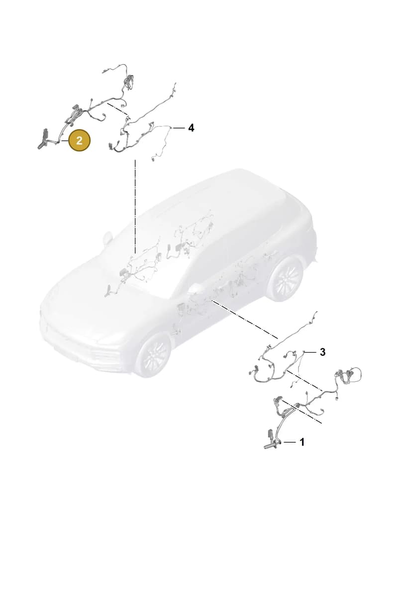 9Y0971162GS — Porsche Cayenne Coupe (2023-2023) diagram p60903600, position 2