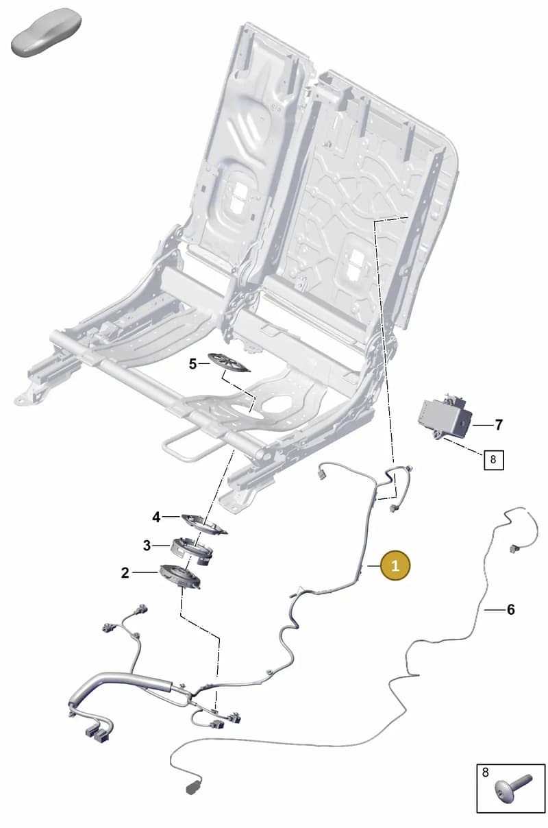 9Y0971386T — Porsche Cayenne Coupe (2023-2023) diagram p60818500, position 1