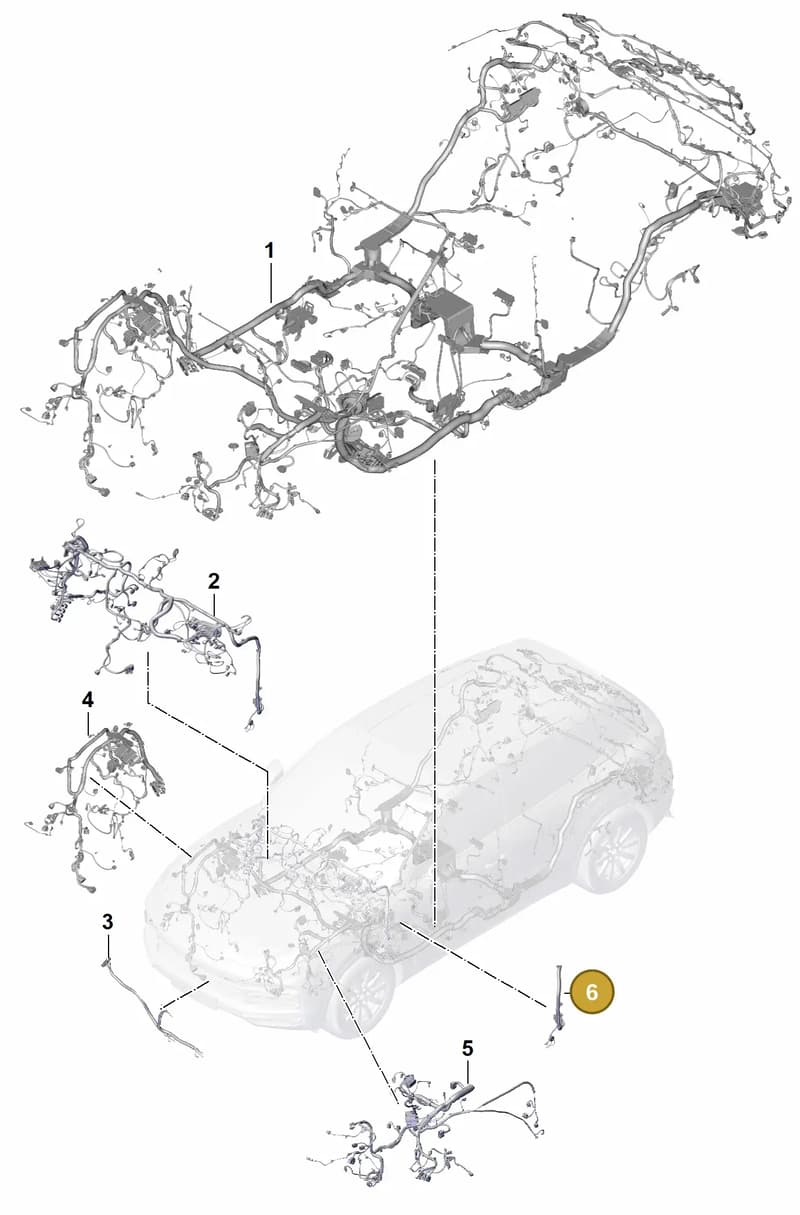 9Y0971693L — Porsche Cayenne (2017-2023) diagram p51902030, position 6