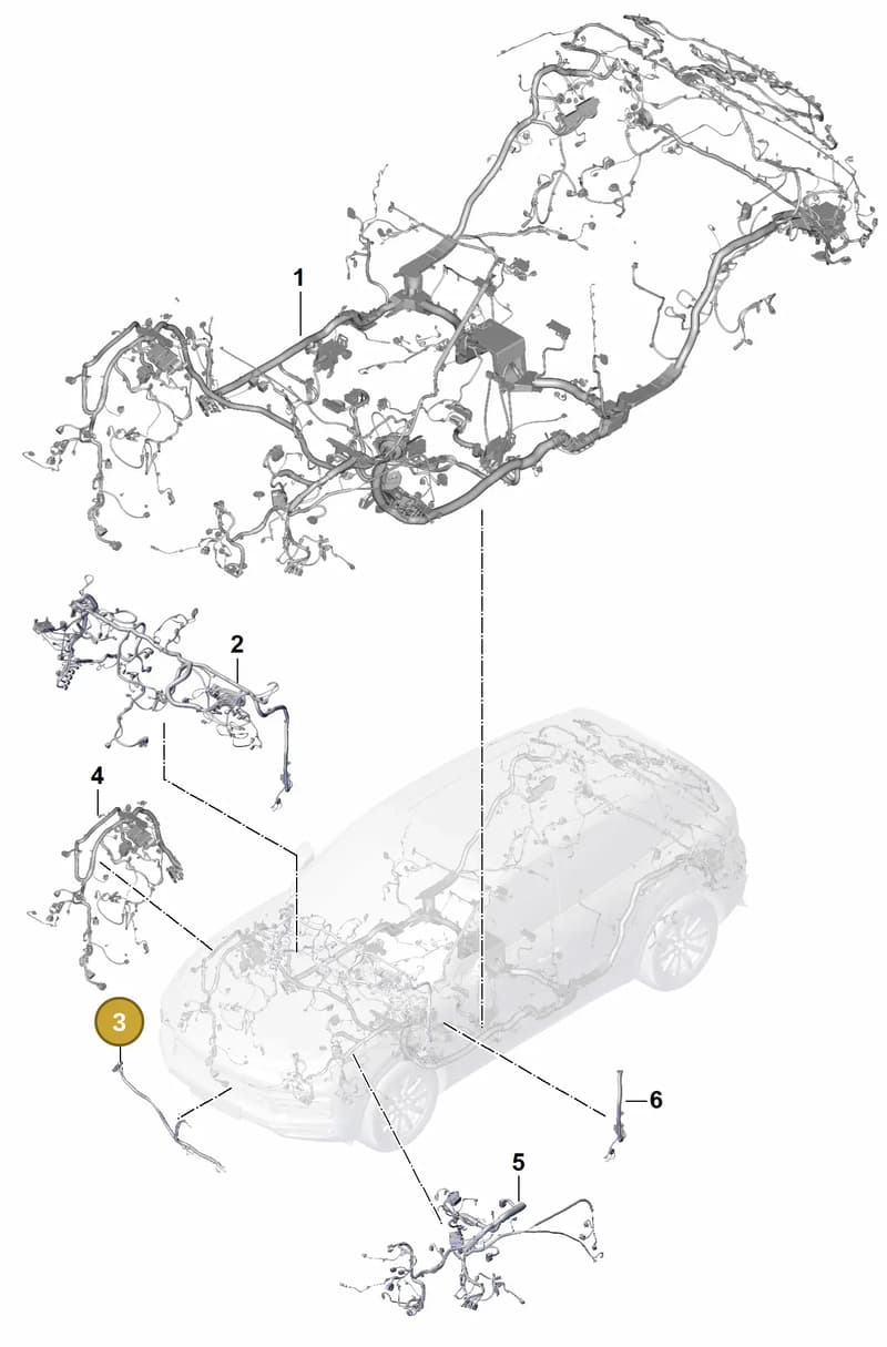 9Y0971694BL — Porsche Cayenne (2017-2023) diagram p51902030, position 3