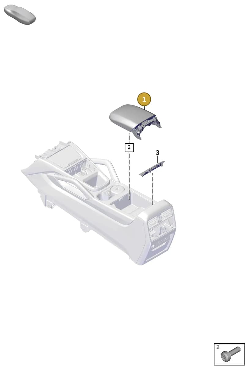 9Y1864101CFA11 — Porsche Cayenne Coupe (2023-2023) diagram p60809350, position 1