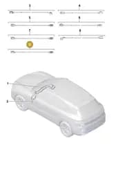 9Y1971086AG Porsche Data Connection Line