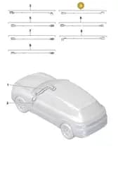 9Y1971086K Porsche Data Connection Line