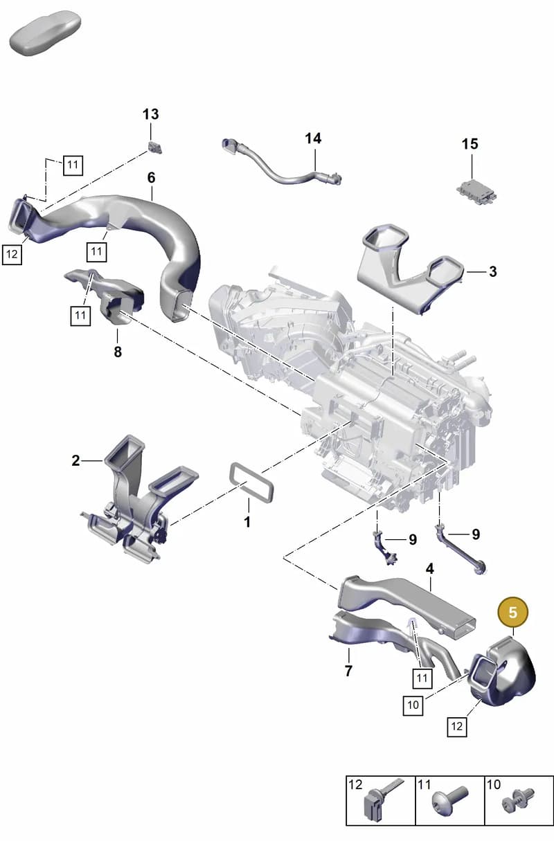 9Y2819656C — Porsche Cayenne Coupe (2023-2023) diagram p60814151, position 5